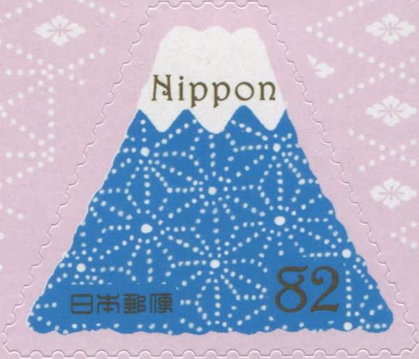 Asanoha Pattern and Mt. Fuji