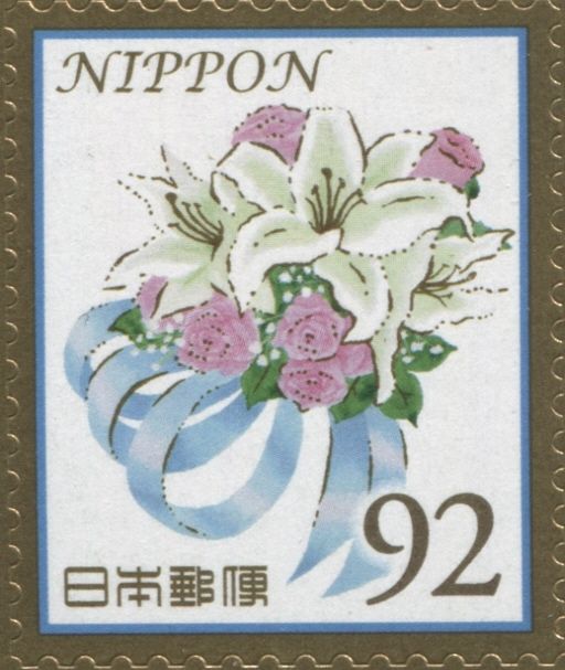 Lilies and Ribbon