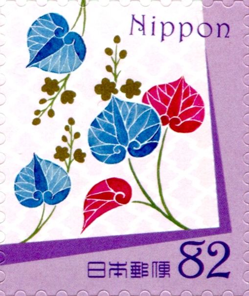Flowers and Leaves (Mallow) Pattern