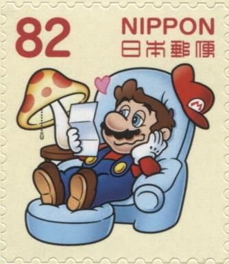 Super Mario in an Armchair