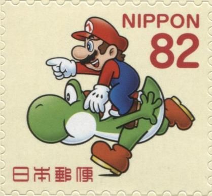 Super Mario and Yoshi
