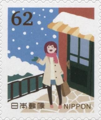 Snowy Day Shopping