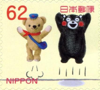 Posukuma and Kumamon