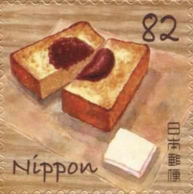 Red Bean Paste on Toast