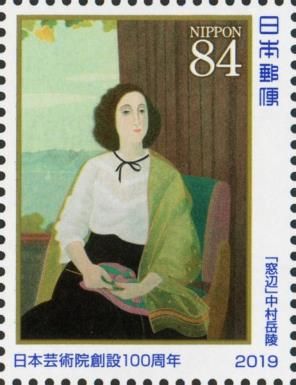 By the Window, Nakamura Gakuryo (1890-1969)