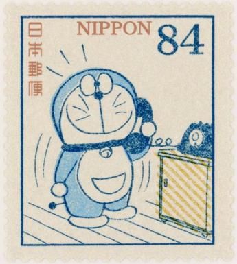 Doraemon on the Phone