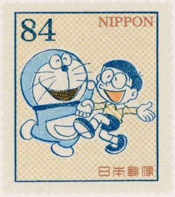 Doraemon and Nobita Holding Hands