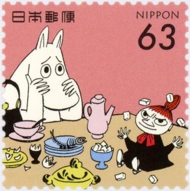 Moominmamma and Little My
