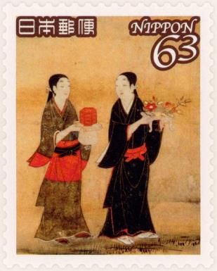 Hanashita Yurakuzu, Kanō Naganobu (det. from right screens)