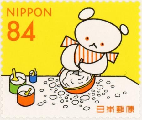 Shirukuma-chan Stirring the Batter