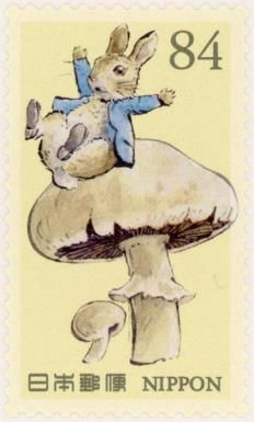 Peter Rabbit and Mushroom