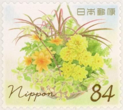 Spring Flowers Water-color Painting