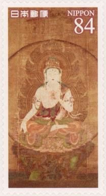 Bodhisattva Akasagarbha, Painting on Silk