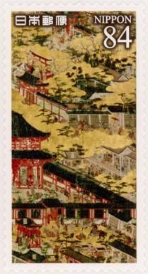 Scenes from Around Kyoto (Funaki Version, right panel) 2