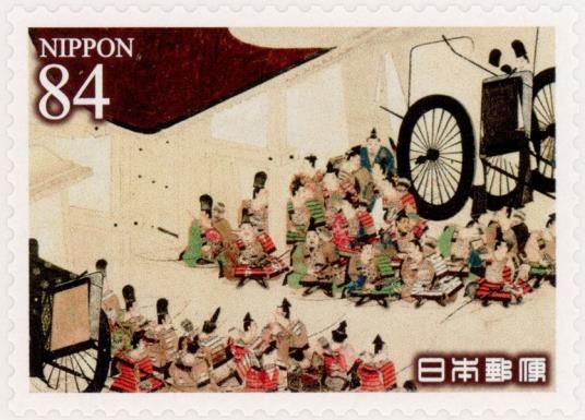 Heiji Monogatari Empress Scroll: Rokuhara Imperial Visit