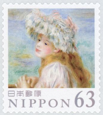 Girl with a Lace Hat (part) Pierre-Auguste Renoir