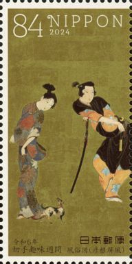 Manners and Customs (Hikone Screen)