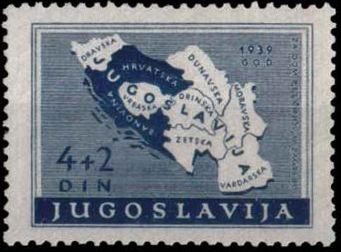 Map of Yougoslavia
