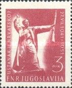 Monument of Croatian Hero Marko Oreskovic (1895-1941)