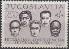 Heads of five different human races
