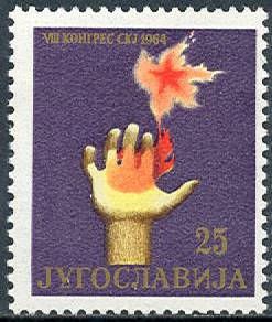 Flame with Star over a Hand