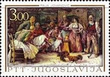 "Cockfight", Paja Jovanovic