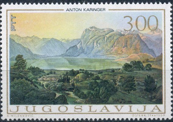 "Triglav near Wochein" by Anton Karinger