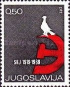 Hammer and Sickle with Peace Dove