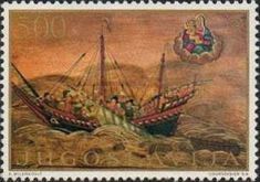 Caravel in Distress, Votive Tablet from the 16th Century