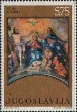 Coronation of the Mother of God, Tripo Kokolja (1661-1713)