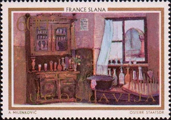 "Tavern in Stara Loka", by France Slana