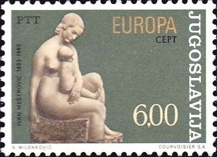 Widow with Child, Ivan Meštrović