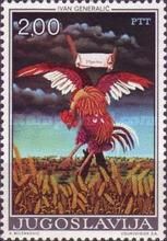 Crucified Rooster, Ivan Generalić