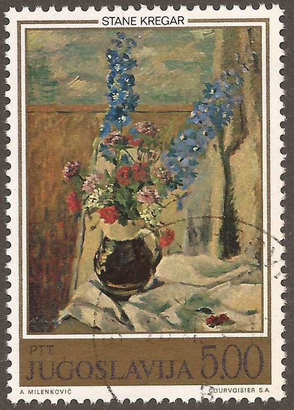 "Larkspur", by Stane Kregar