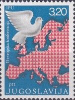 Peace Dove and Map of Europe