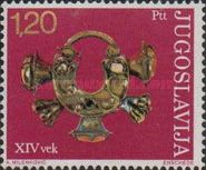 Gilded Bronze Earrings, Ališići