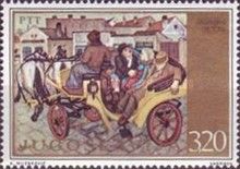 "Drunk People in a Carriage", by Marijan Detoni