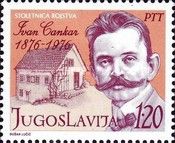 100th Birth Anniversary of Ivan Cankar (1876-1918)