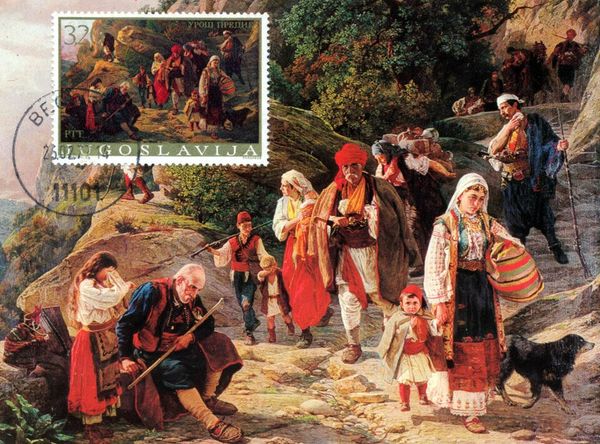 "Refugees from Herzegovina", by Uros Predic