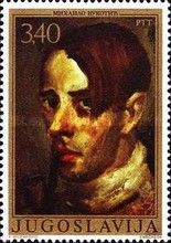 Self portrait of Mihailo Vukotic (1904-44)