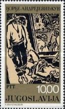 Hanged Man and Raped Woman, Đorđe Andrejević-Kun