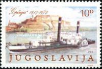 Tugboat Srbija (1917-1972) in Front of Peterwardein Fortress