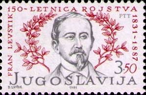 150th Birth Anniversary of Fran Levstik (1831-1887)