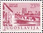 Cityscape of Skopje