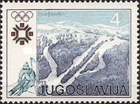 Alpine Skiing Track, Mountain Jahorina