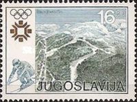 Alpine Skiing Track, Mountain Bjelasnica