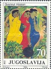' Three Women' by Quamrul Hassan