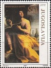 'Saint Luke the Evangelist' by Raffaello Santi