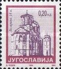 Church Lazarica in Krusevac (14th cent.) lilac rose an lilac
