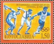 100th Anniversary of the modern Olympic Games